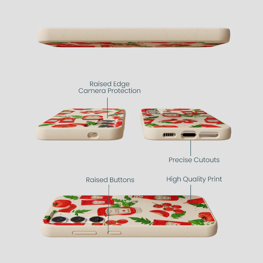Seashell Ketchup Party Samsung Galaxy S23 Case - Image 3