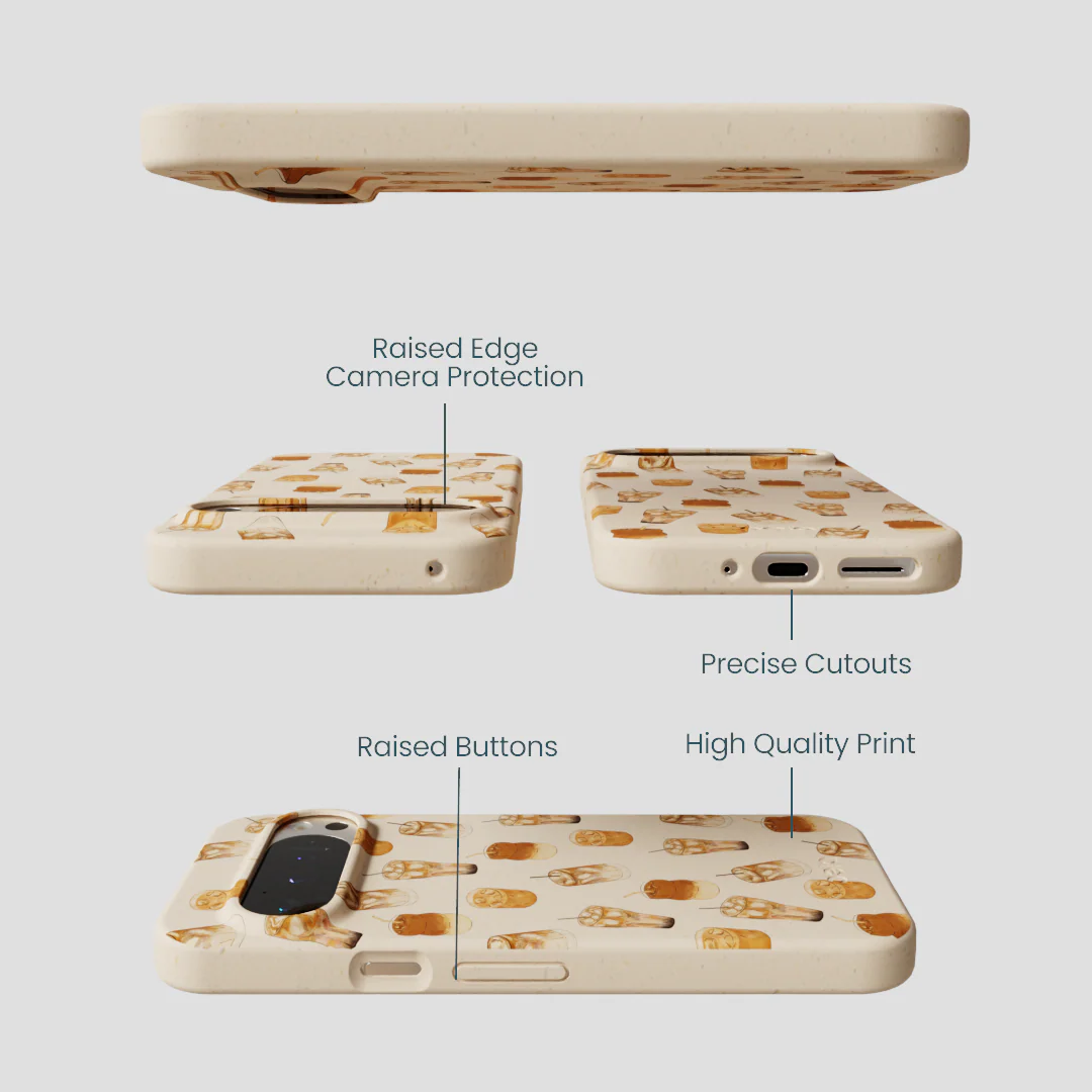 Seashell Latte Love Google Pixel 9/9 Pro Case - Image 3