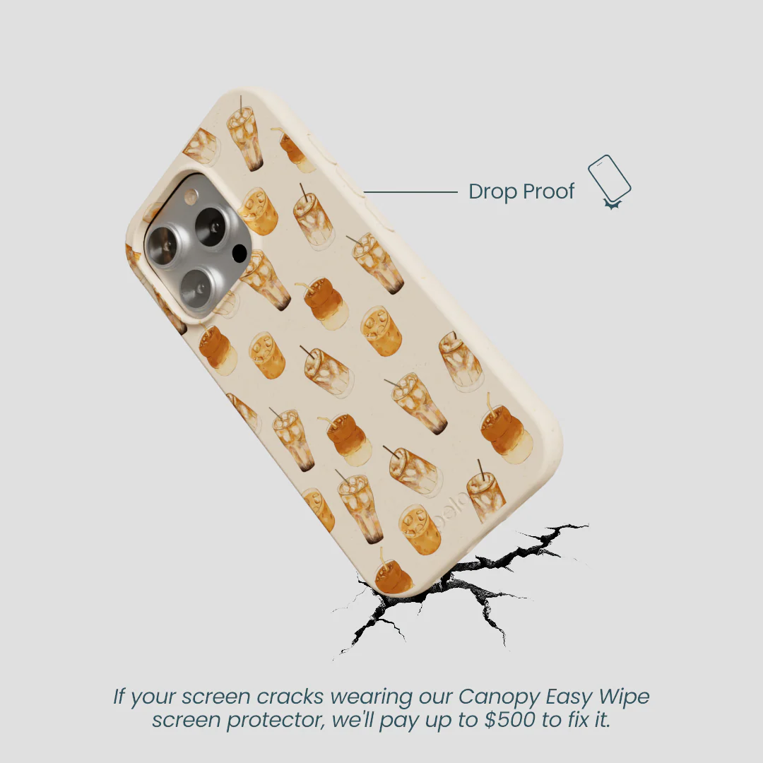 Seashell Latte Love iPhone 16 Pro Case - Image 5
