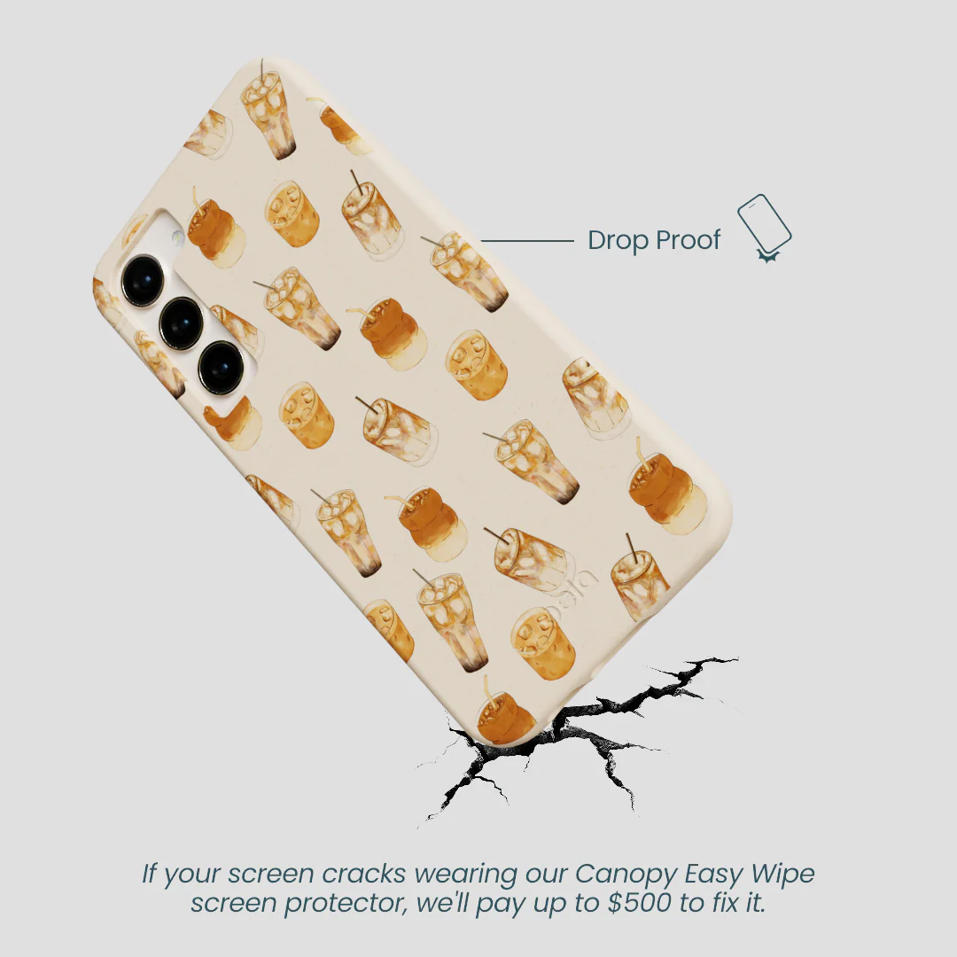 Seashell Latte Love Samsung Galaxy S24+(Plus) Case - Image 5