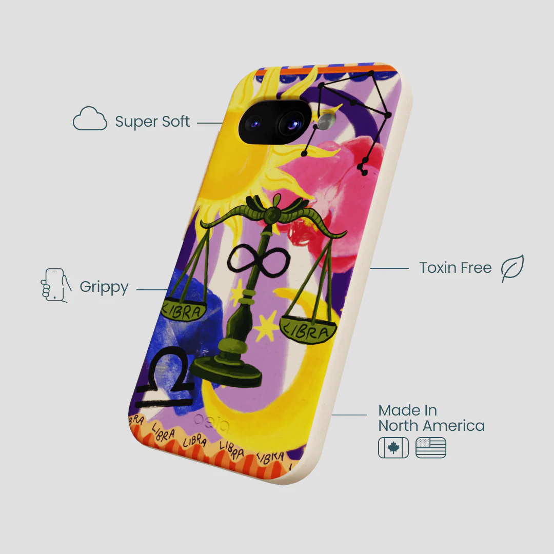 Seashell Libra Scale Google Pixel 9a Case - Image 3