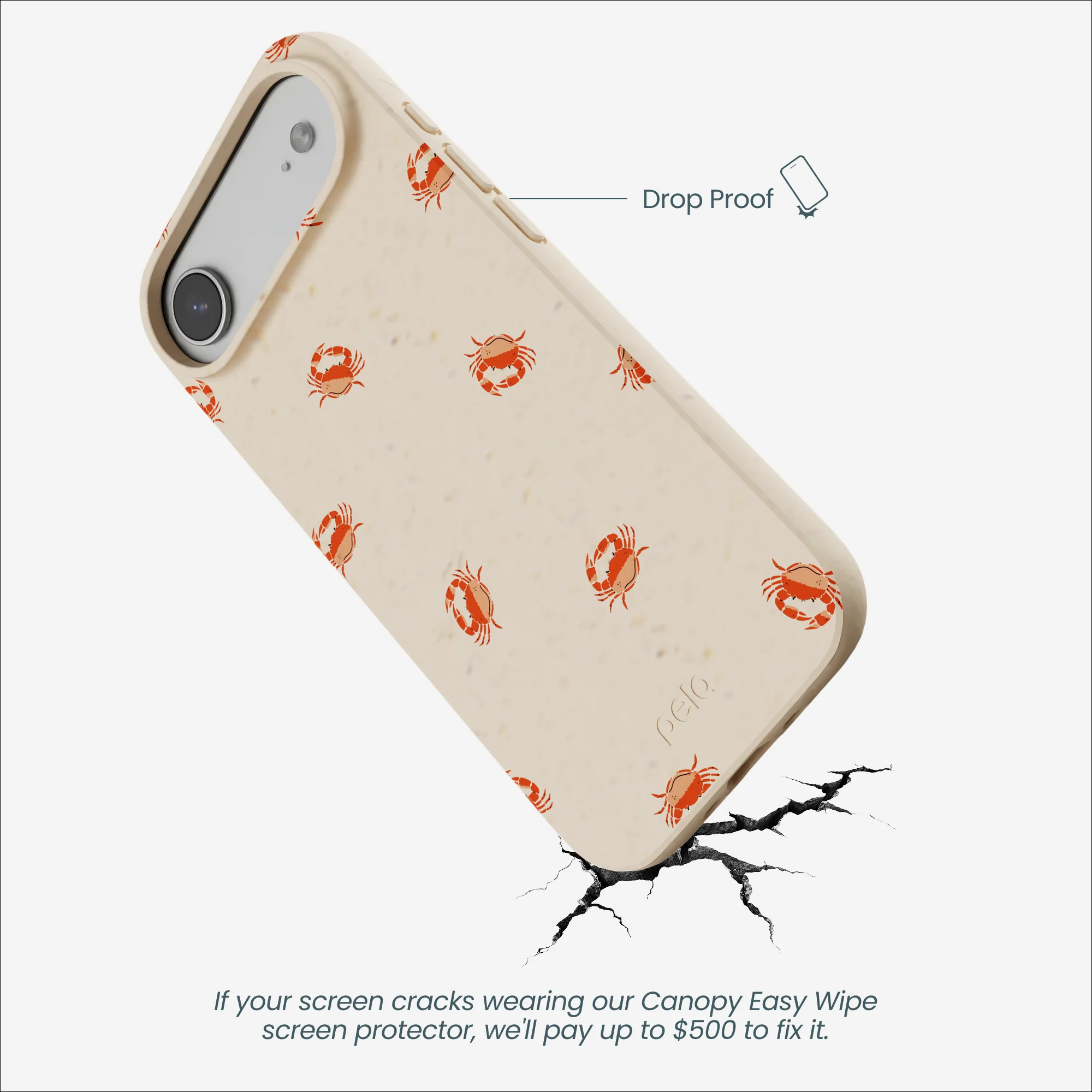 Seashell Lil Crabby iPhone Air Case - Image 5