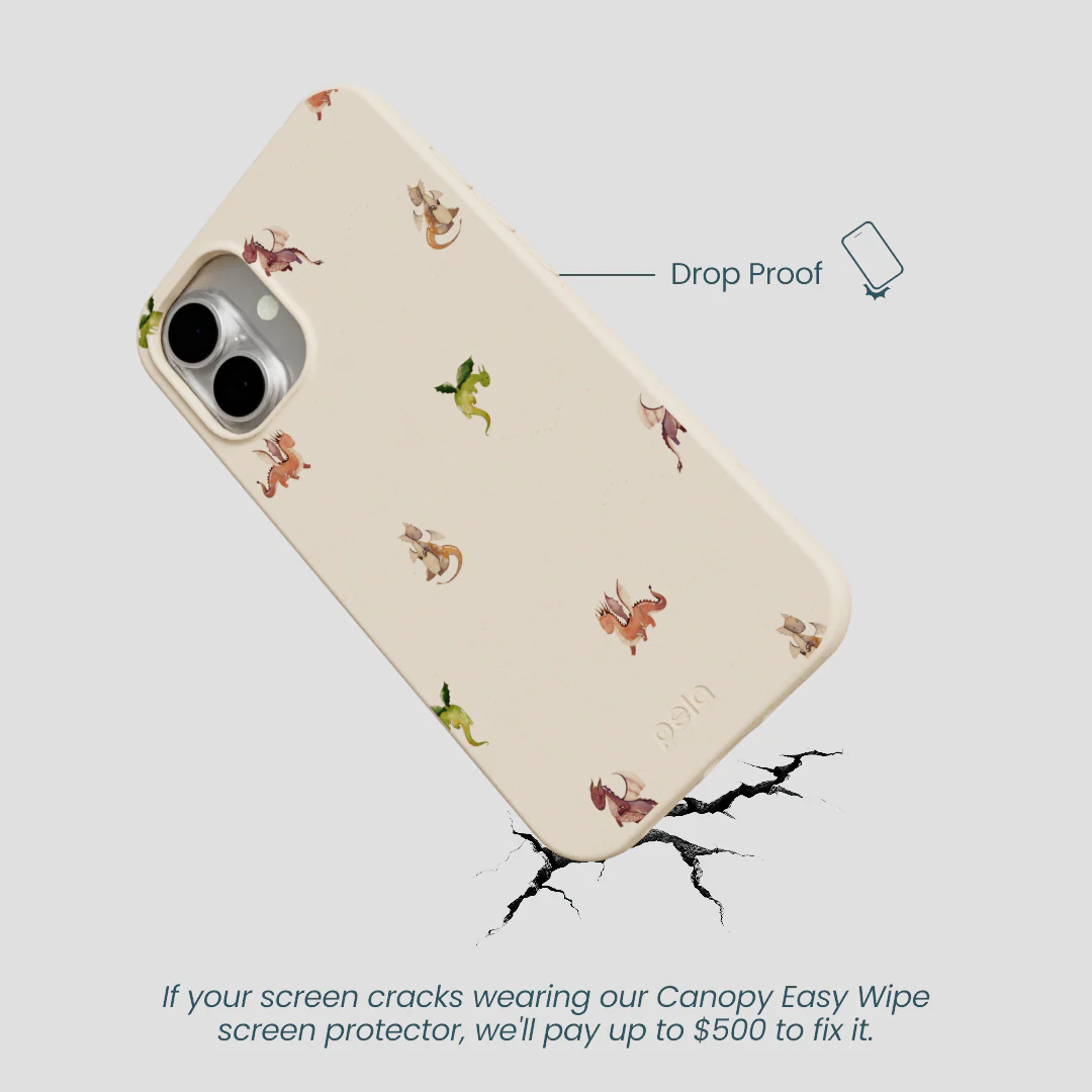 Seashell Lil Dragons iPhone 16 Plus Case - Image 5