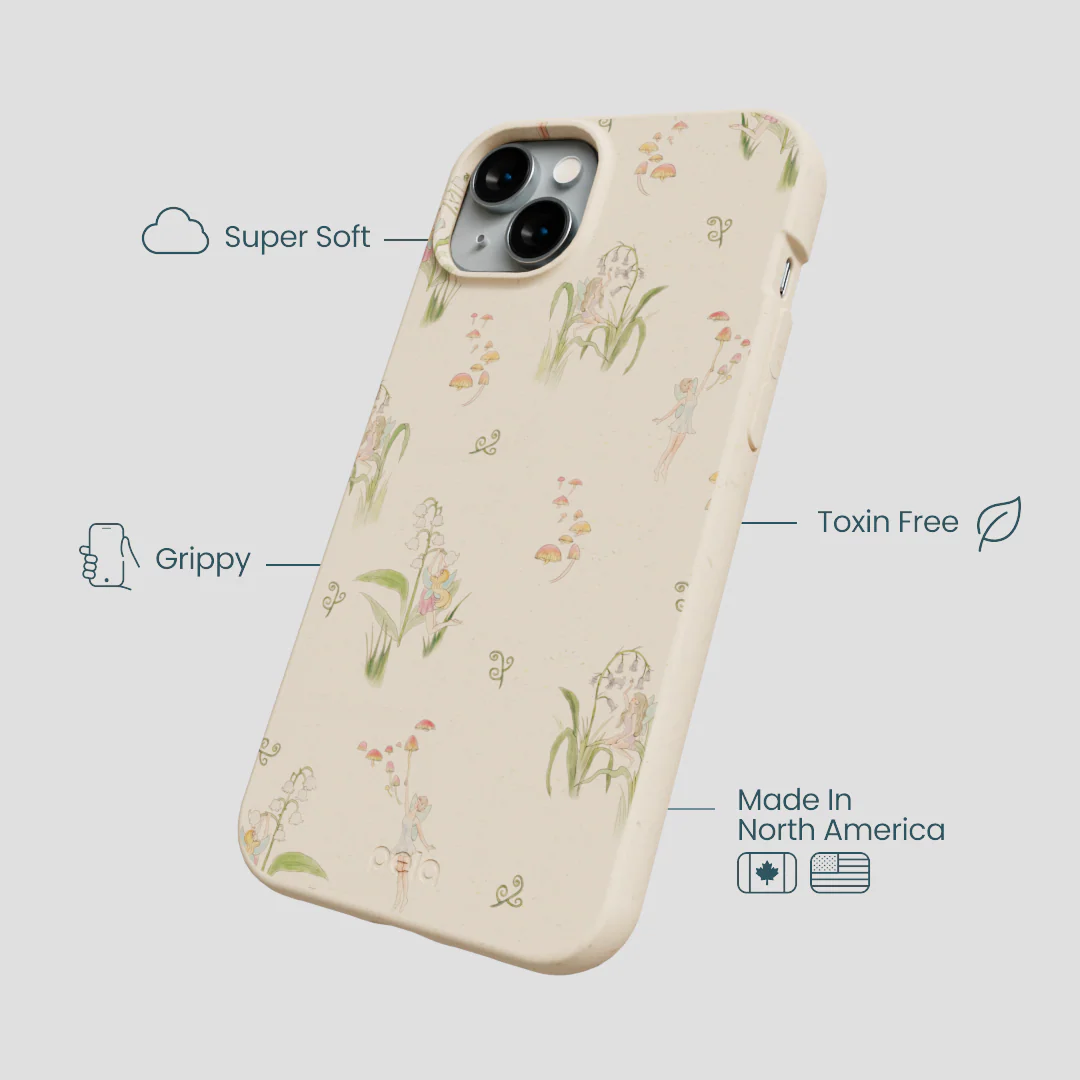 Seashell Lil Fairies iPhone 14 Plus Case - Image 4