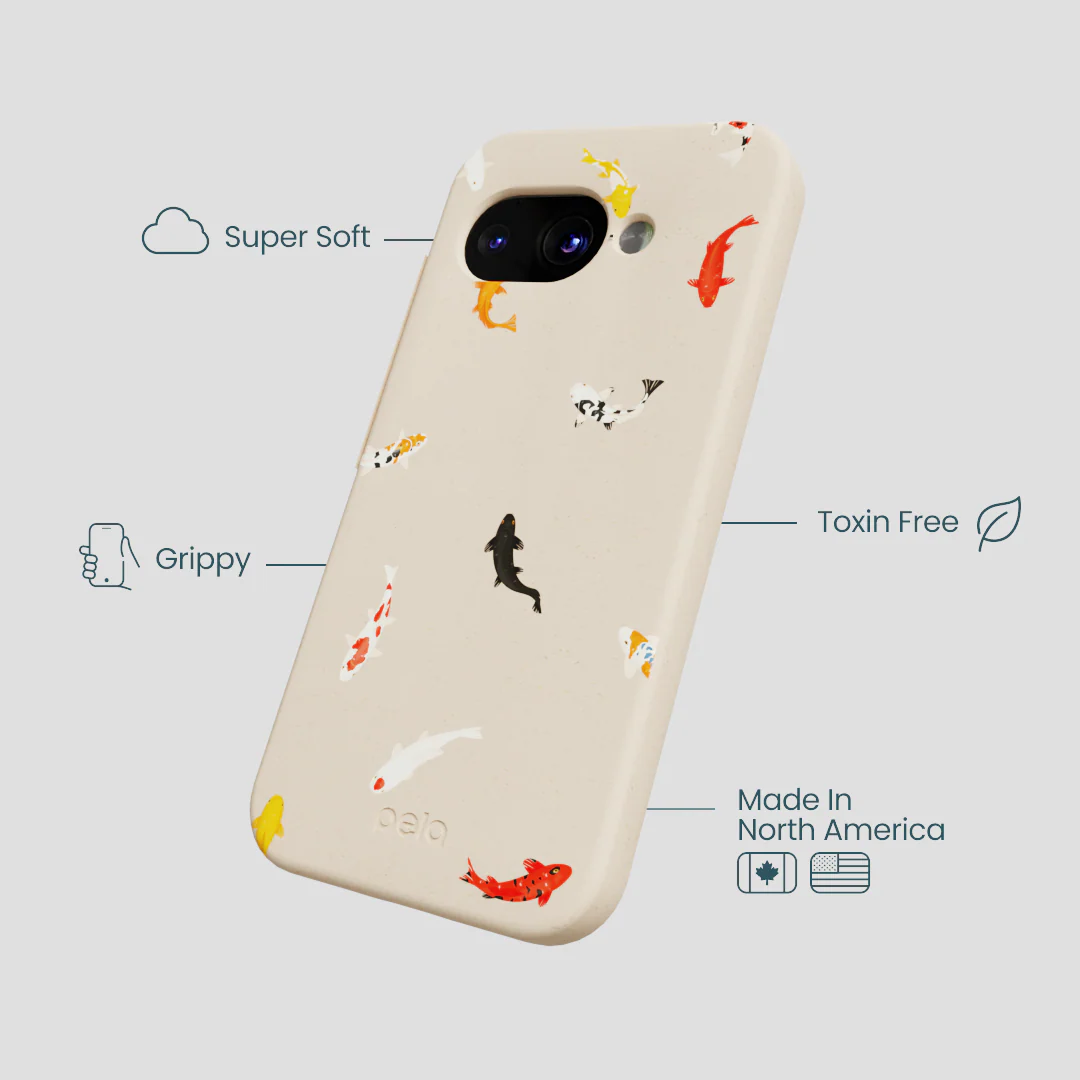 Seashell Lil Koi Google Pixel 9a Case - Image 3