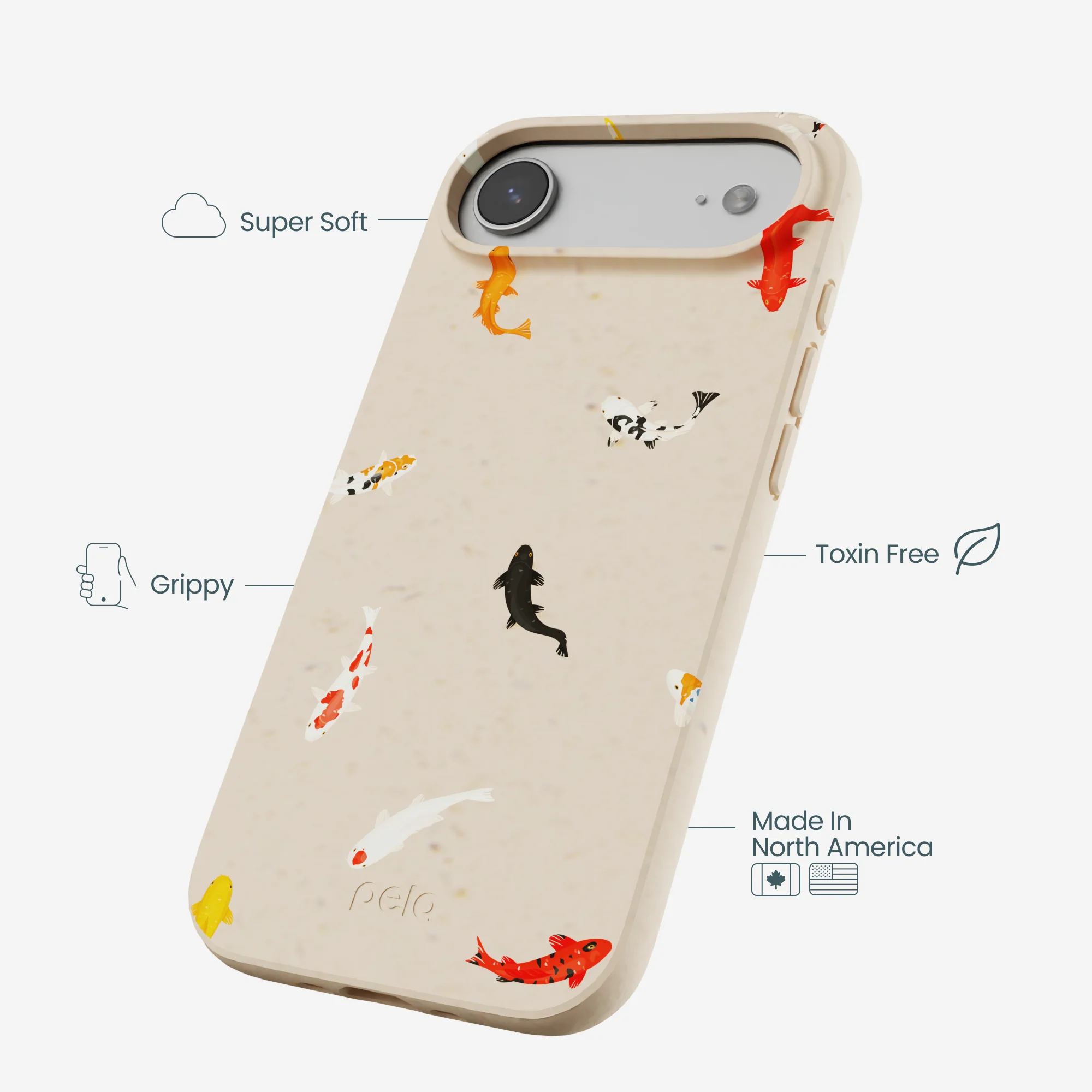 Seashell Lil Koi iPhone Air Case - Image 3