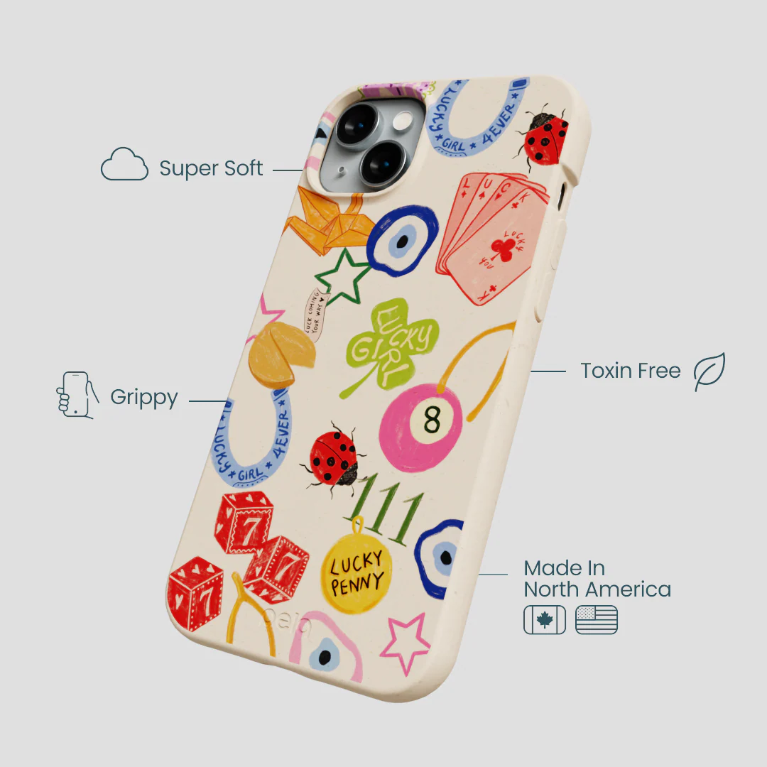 Seashell Lucky Me iPhone 15 Plus Case - Image 4