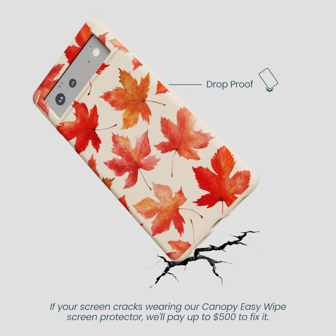 Seashell Maple Leaf Google Pixel 6 Case - Image 5