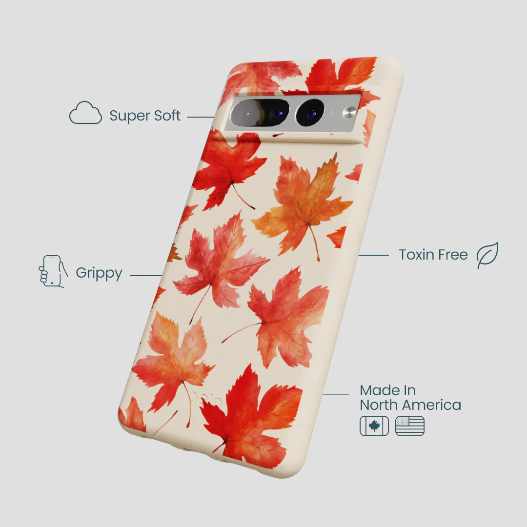 Seashell Maple Leaf Google Pixel 7 Pro Case - Image 4
