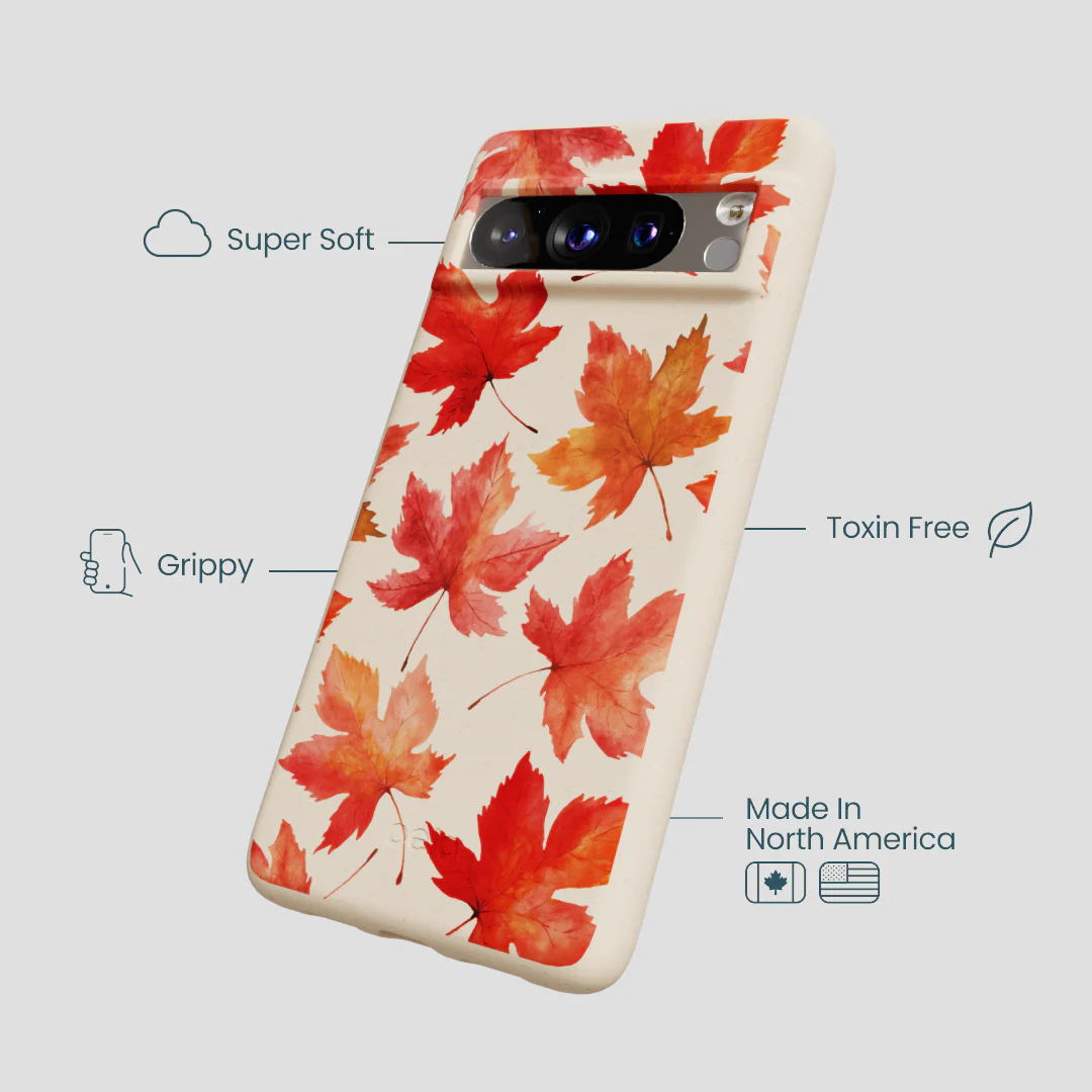 Seashell Maple Leaf Google Pixel 8 Pro Case - Image 4