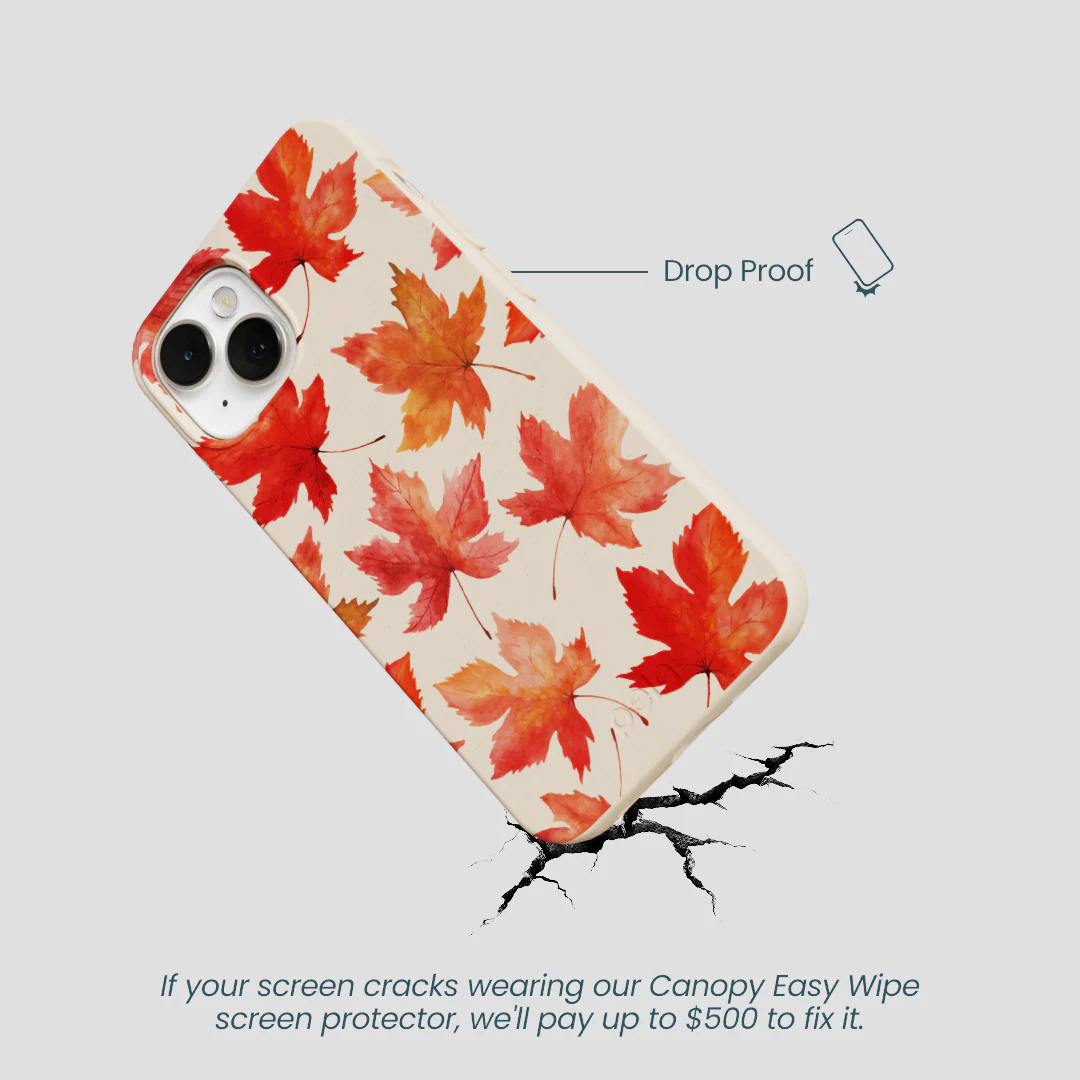 Seashell Maple Leaf iPhone 13 Case - Image 5