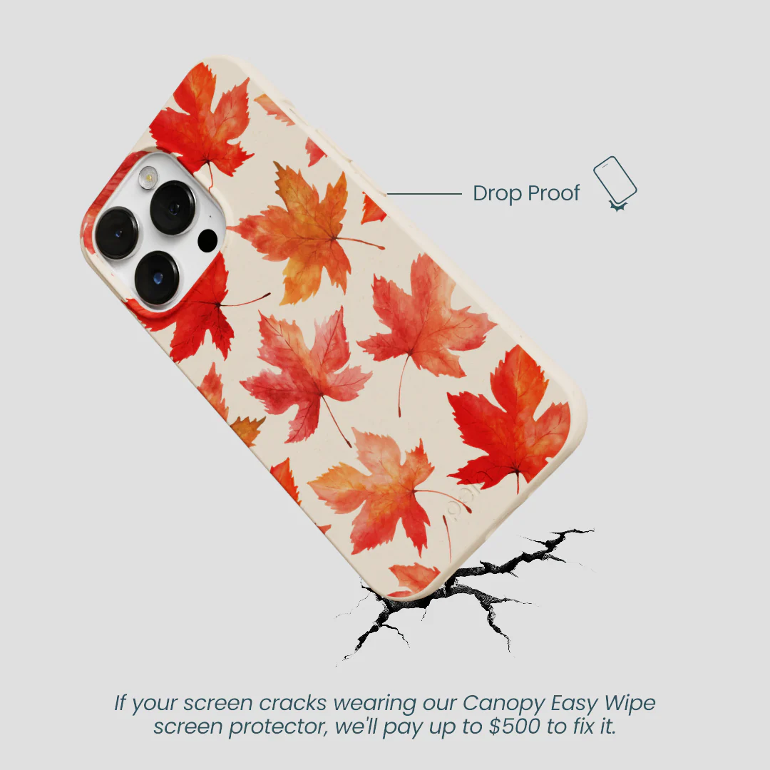 Seashell Maple Leaf iPhone 13 Pro Max Case - Image 5