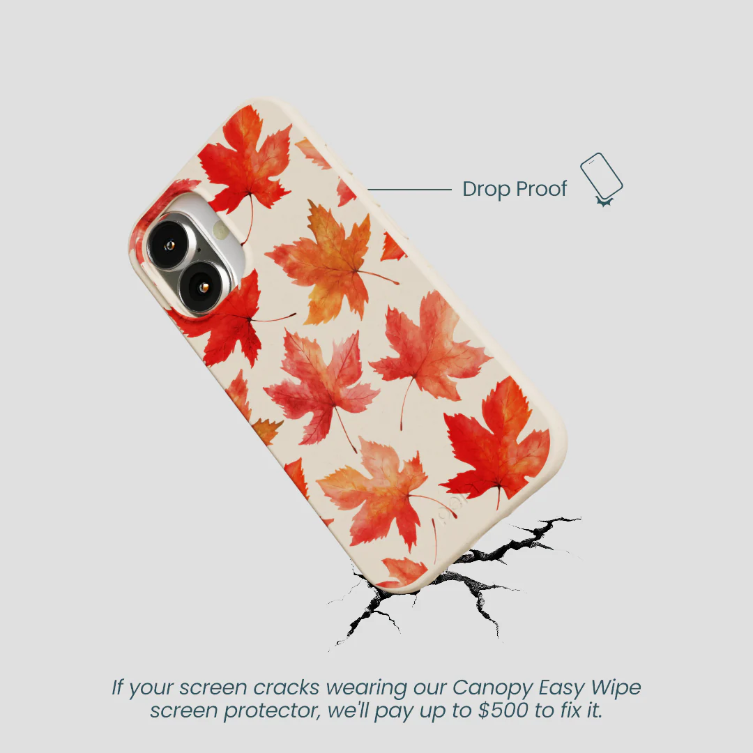 Seashell Maple Leaf iPhone 16 Case - Image 5