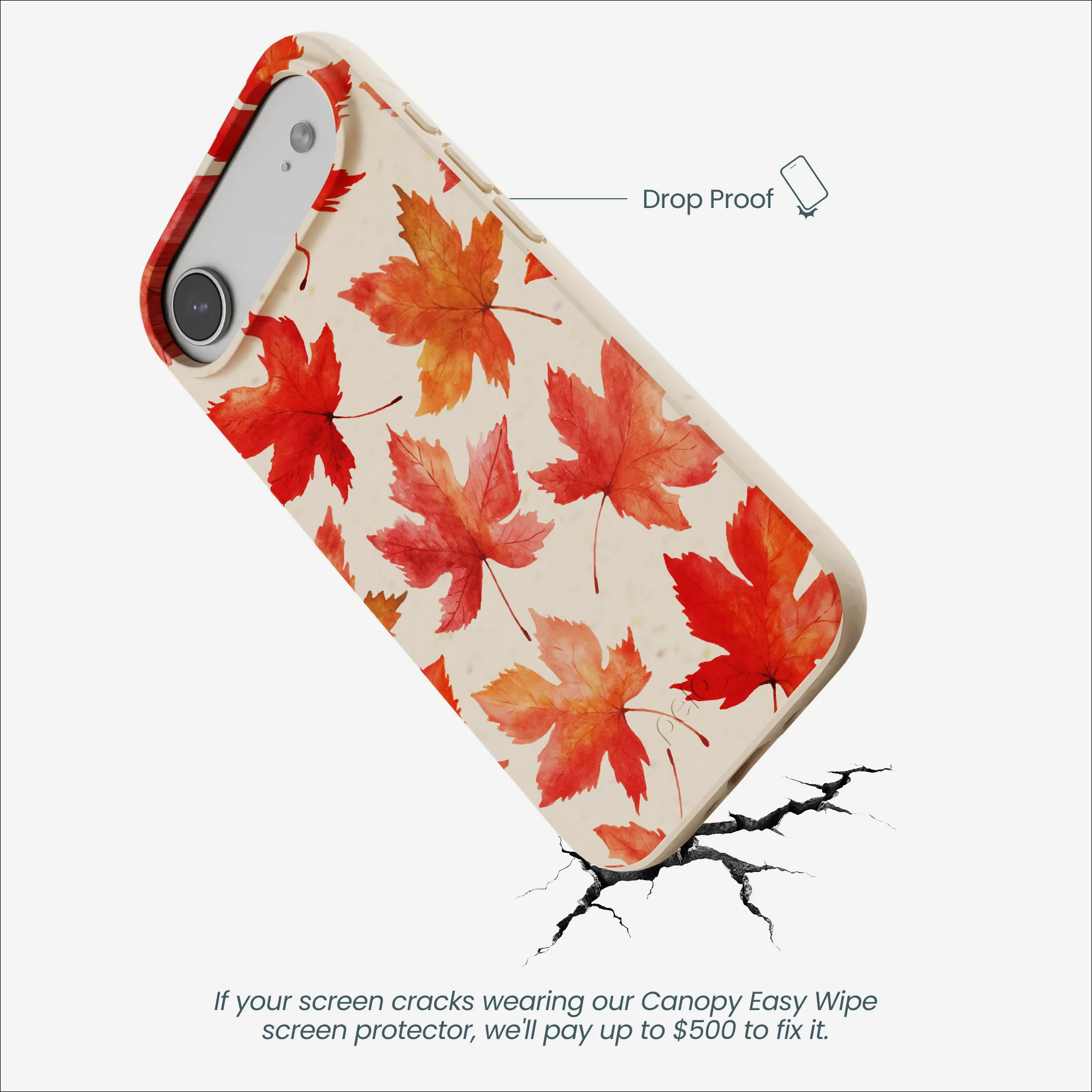 Seashell Maple Leaf iPhone Air Case - Image 5