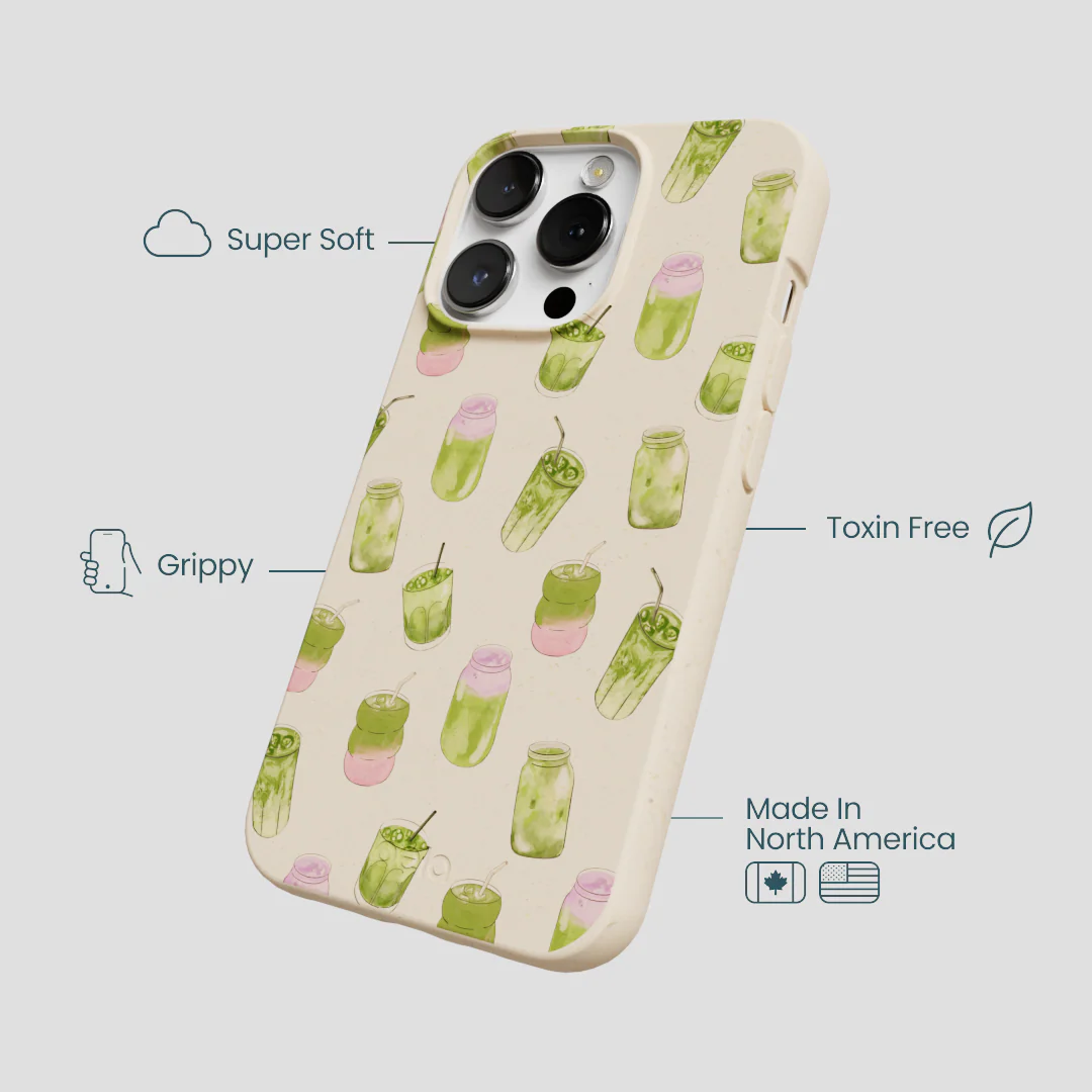 Seashell Matcha Love iPhone 13 Pro Max Case - Image 4