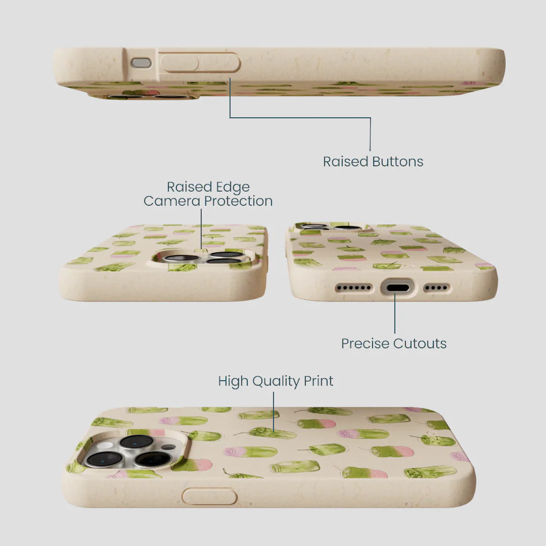 Seashell Matcha Love iPhone 14 Pro Max Case - Image 3