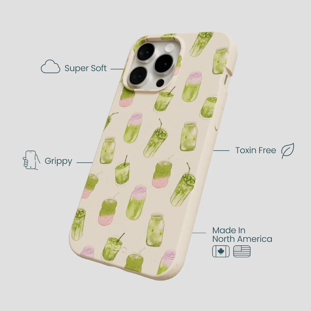 Seashell Matcha Love iPhone 15 Pro Max Case - Image 4