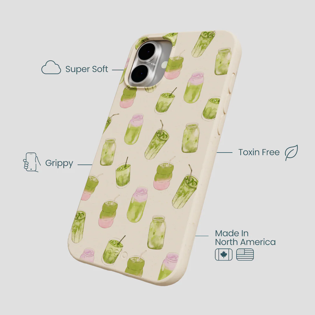 Seashell Matcha Love iPhone 16 Plus Case - Image 4