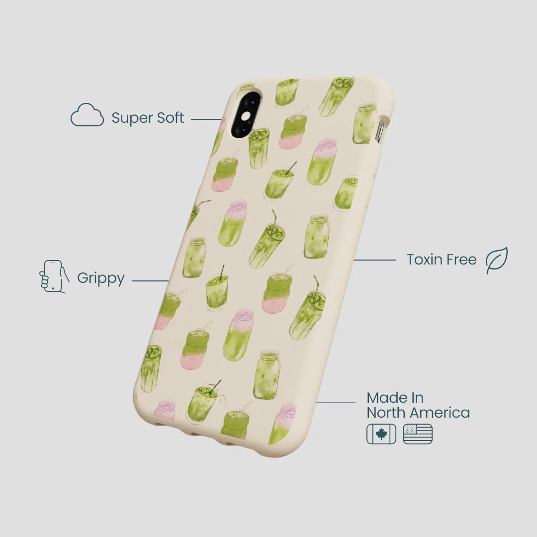 Seashell Matcha Love iPhone XR Case - Image 4