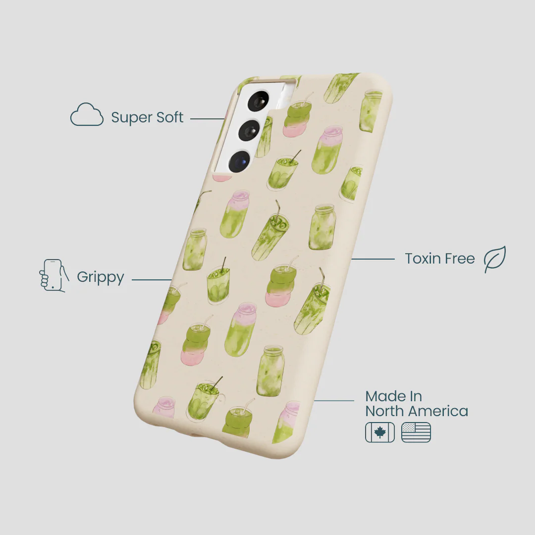 Seashell Matcha Love Samsung Galaxy S22 Case - Image 4