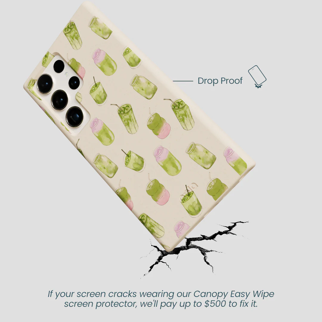 Seashell Matcha Love Samsung Galaxy S24 Ultra Case - Image 5