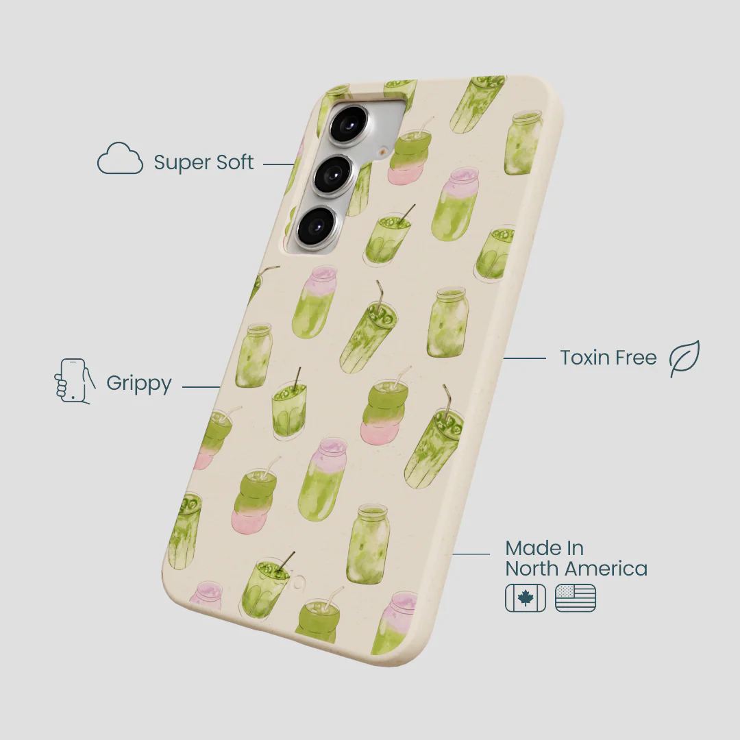 Seashell Matcha Love Samsung Galaxy S25+(Plus) Case - Image 4