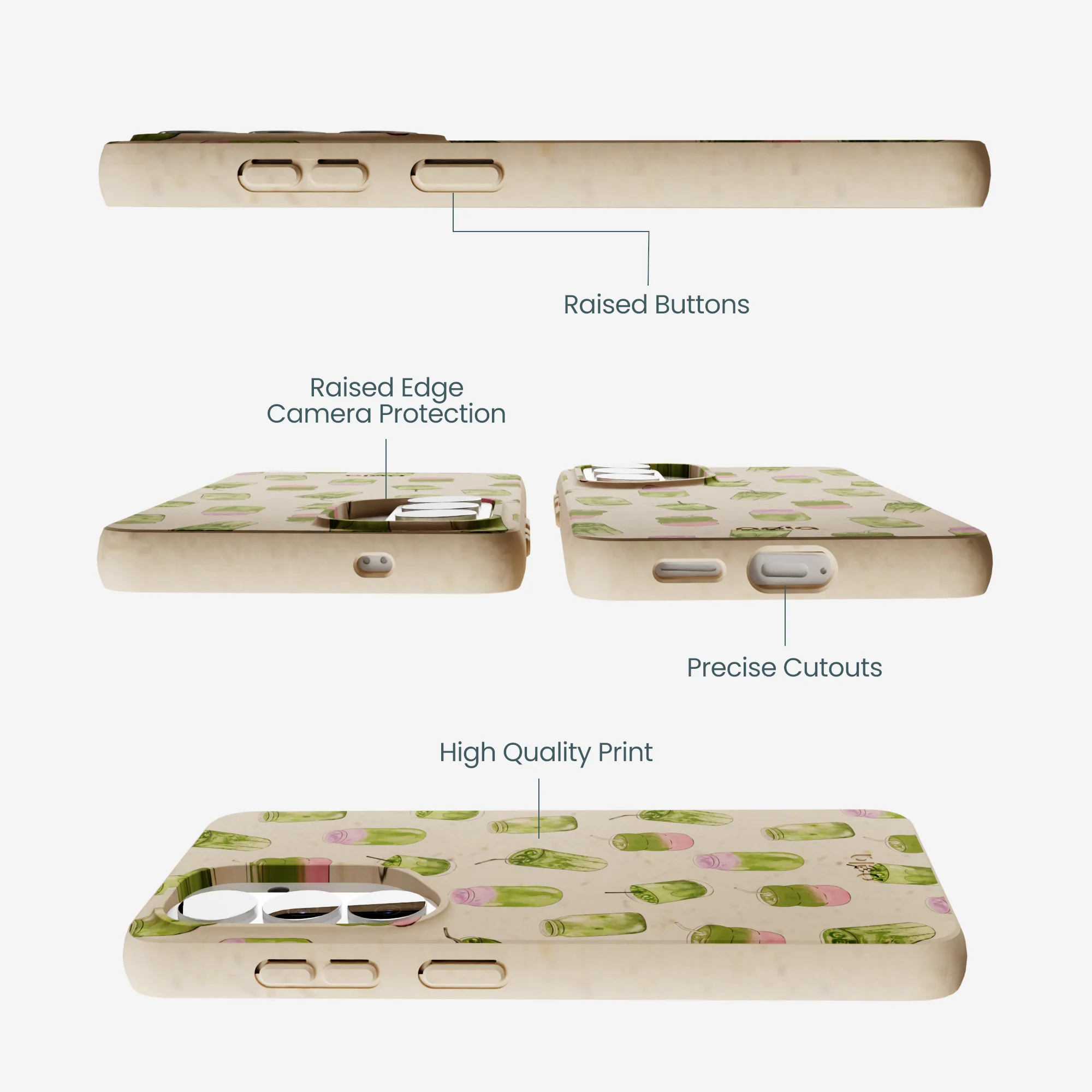 Seashell Matcha Love Samsung Galaxy S26 Case - Image 3