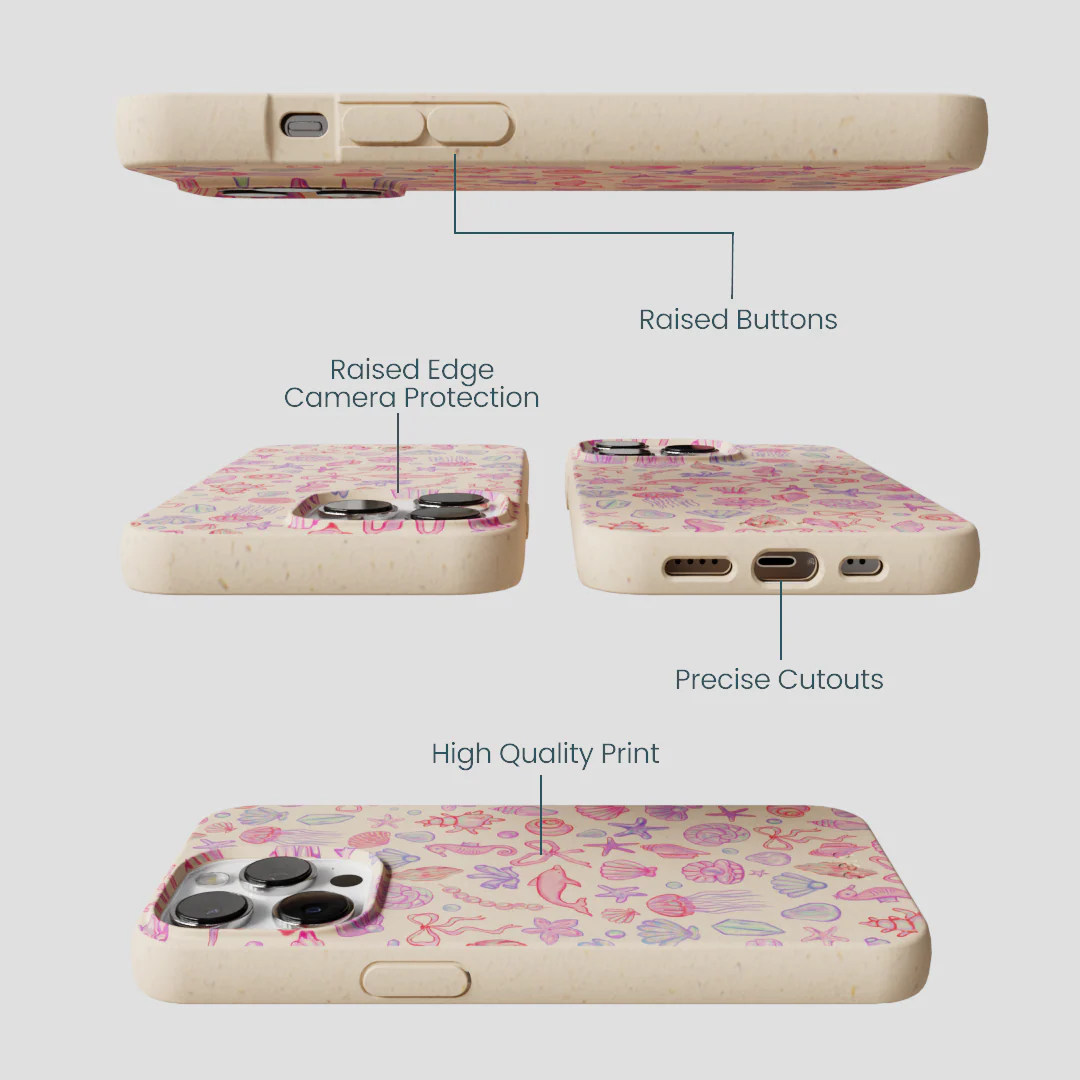 Seashell Mermaid Dreams iPhone 13 Pro Max Case - Image 3
