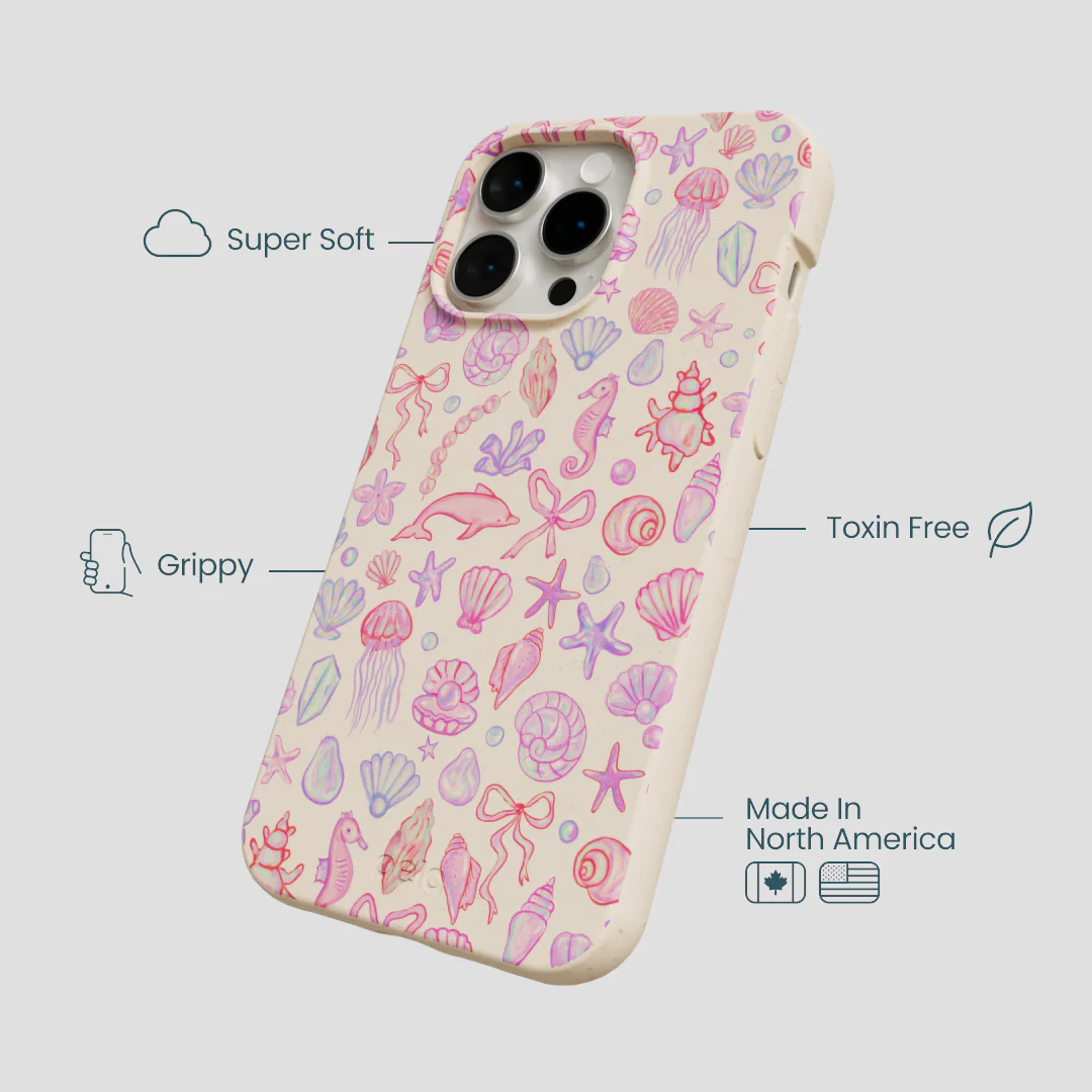 Seashell Mermaid Dreams iPhone 14 Pro Max Case - Image 4
