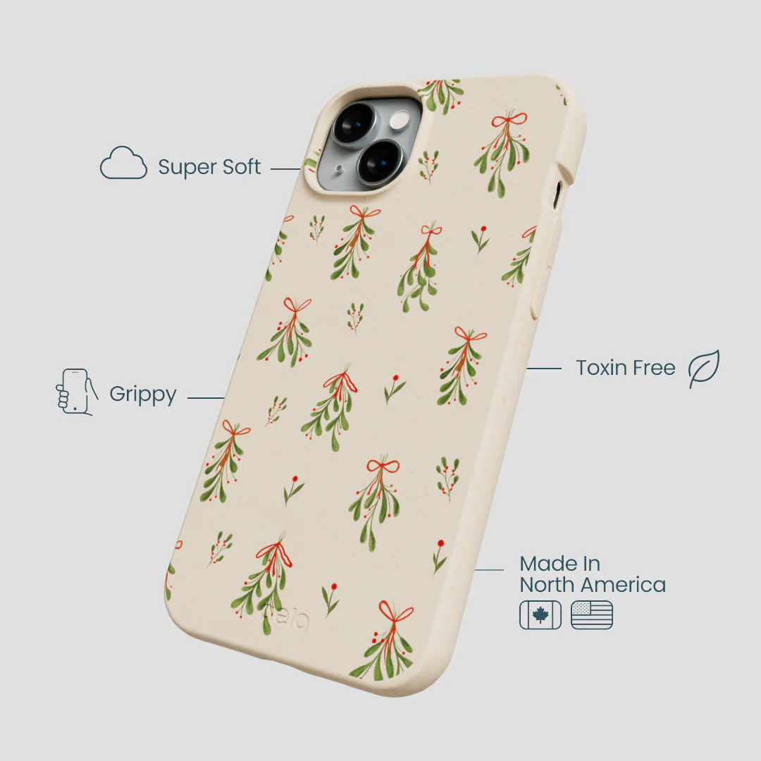 Seashell Merry Mistletoe iPhone 15 Plus Case - Image 4