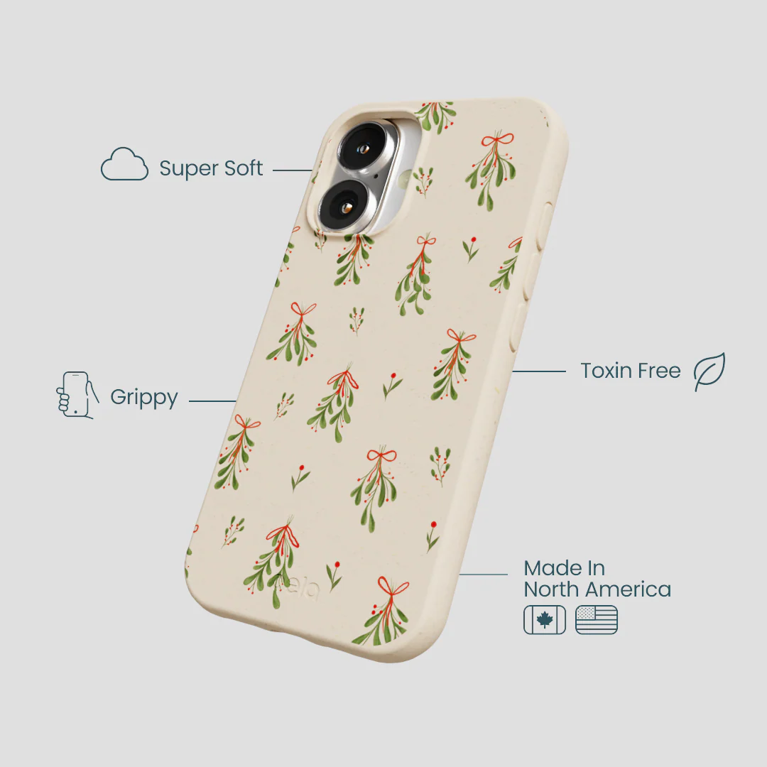 Seashell Merry Mistletoe iPhone 16 Case - Image 4