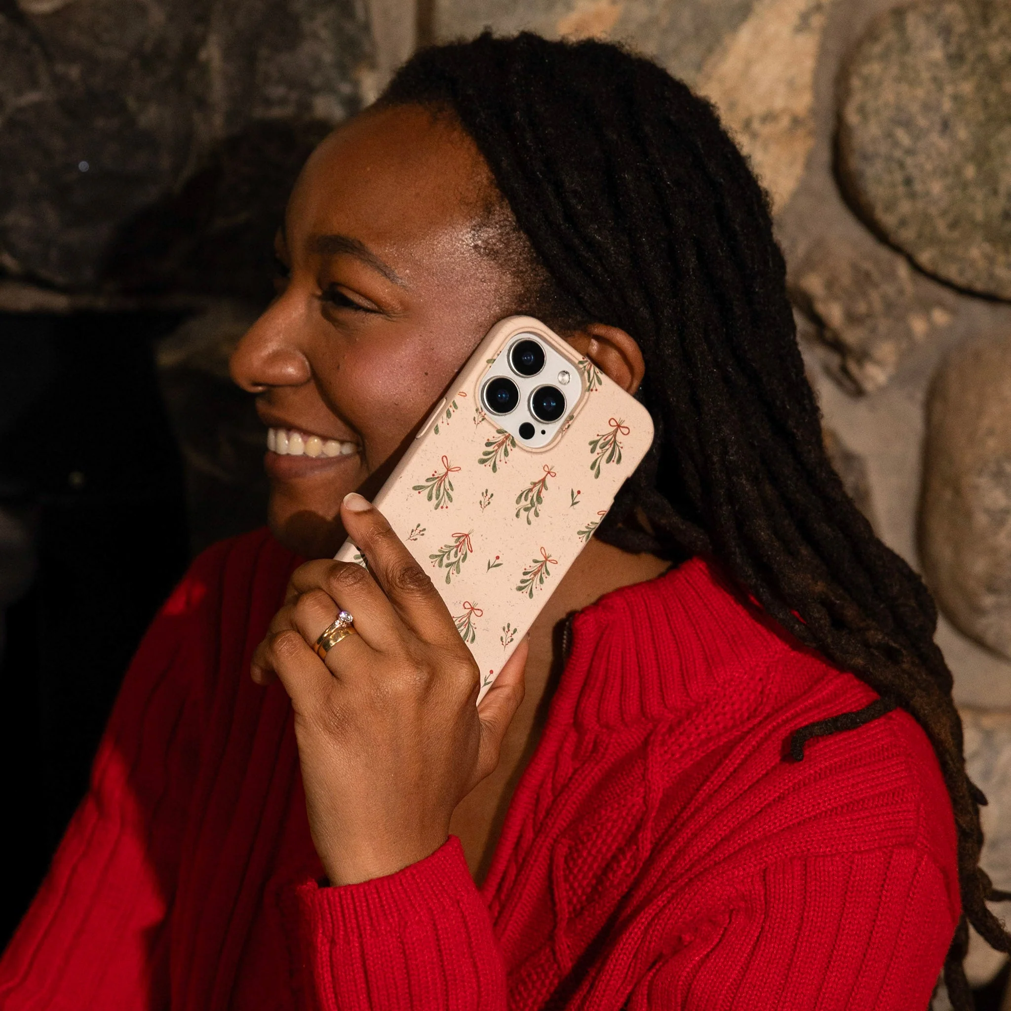 Seashell Merry Mistletoe Samsung Galaxy S25+(Plus) Case - Image 6