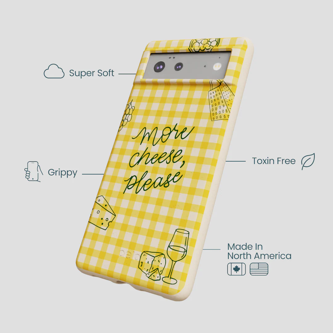 Seashell More Cheese Google Pixel 6a Case - Image 4