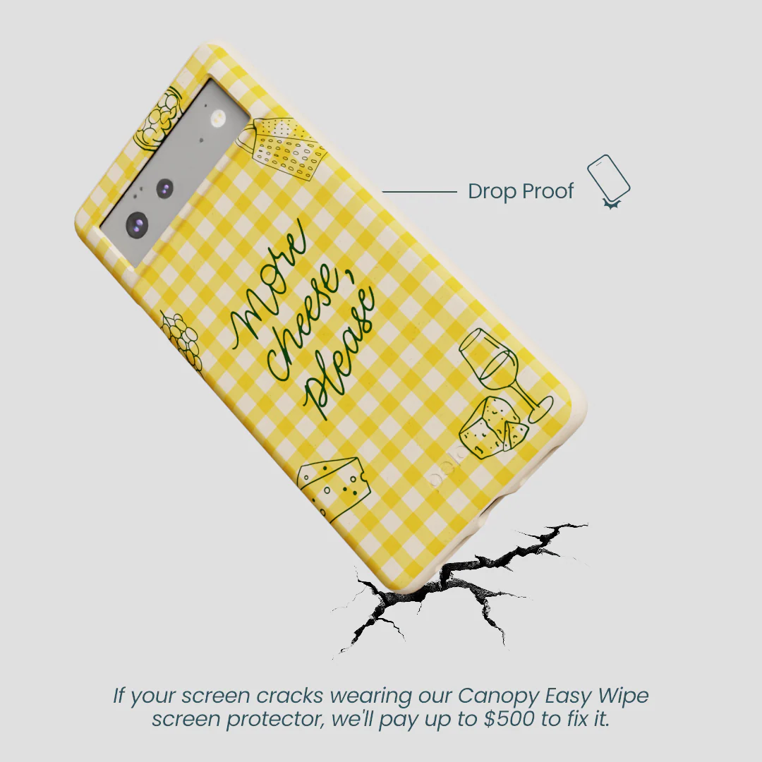 Seashell More Cheese Google Pixel 6a Case - Image 5