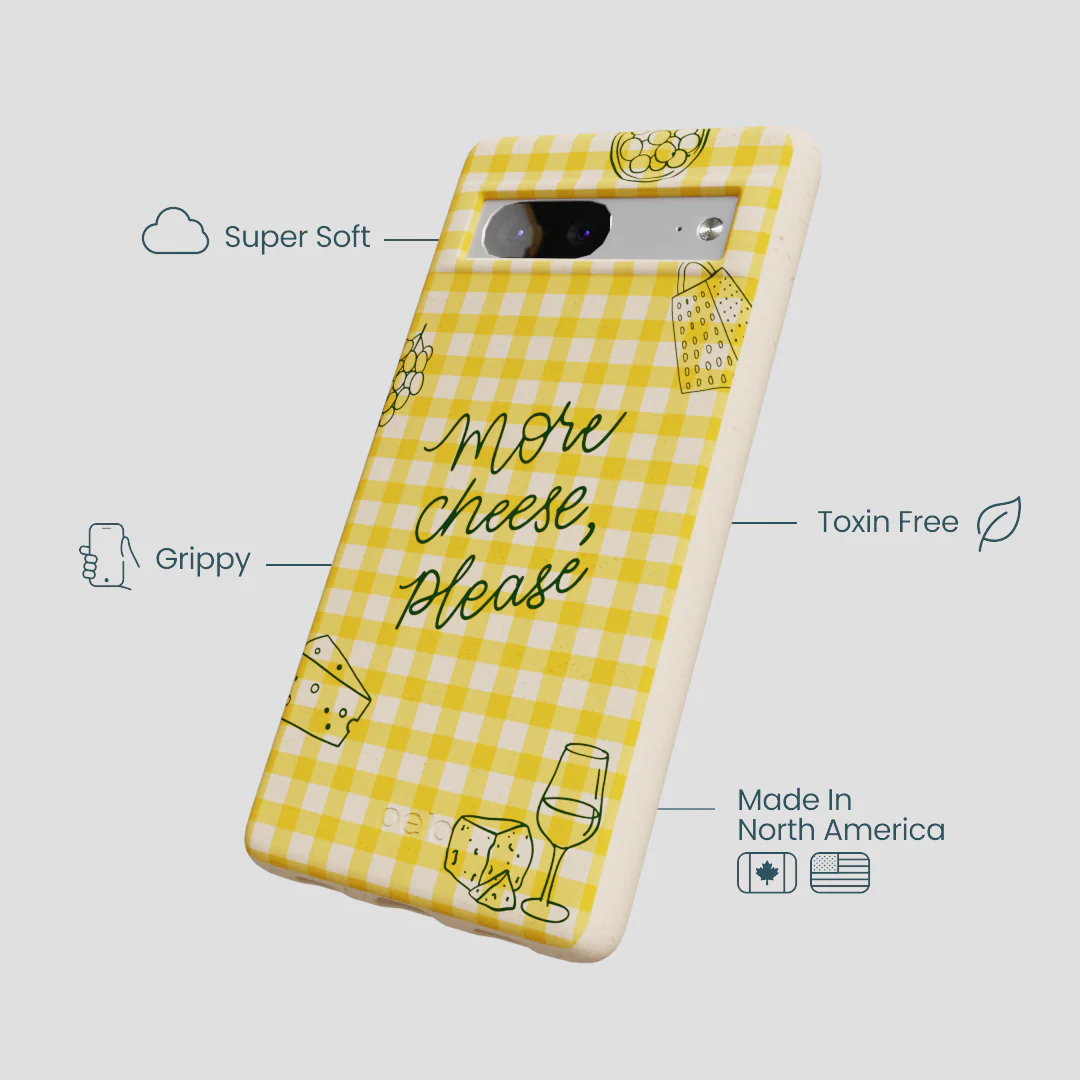 Seashell More Cheese Google Pixel 7a Case - Image 4