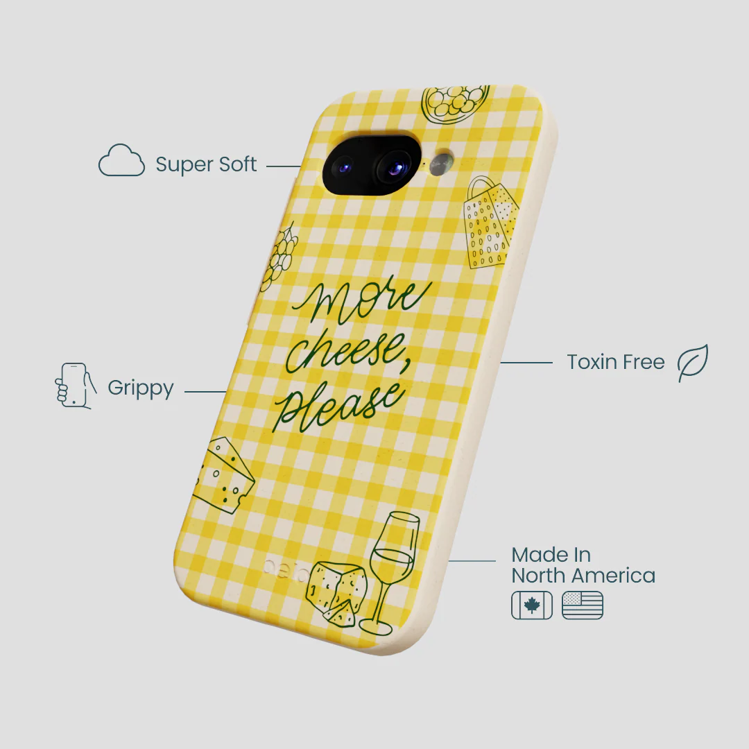Seashell More Cheese Google Pixel 9a Case - Image 4
