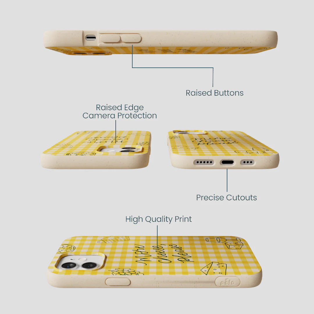 Seashell More Cheese iPhone 12/ iPhone 12 Pro Case - Image 3