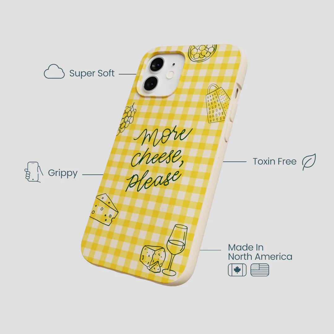 Seashell More Cheese iPhone 12/ iPhone 12 Pro Case - Image 4