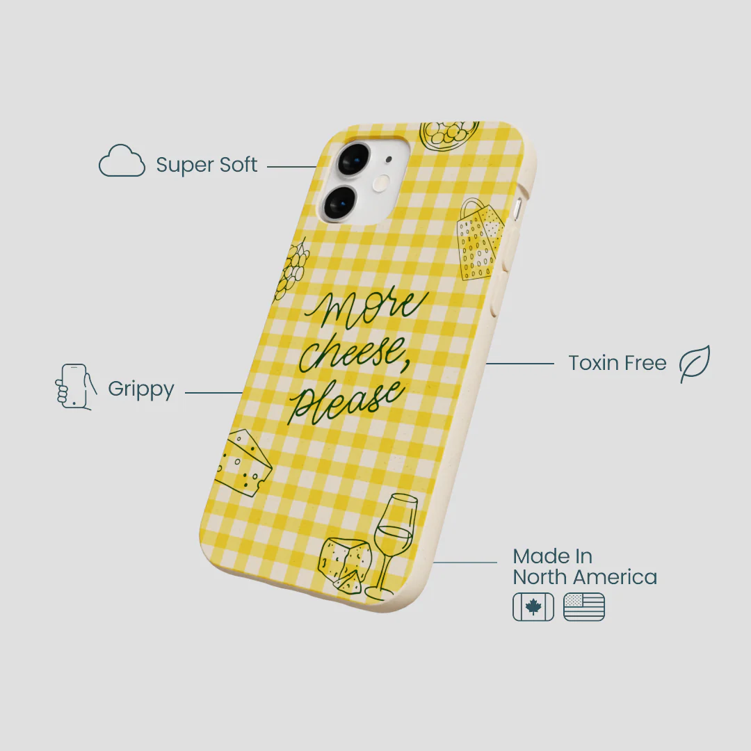 Seashell More Cheese iPhone 12 Mini Case - Image 4