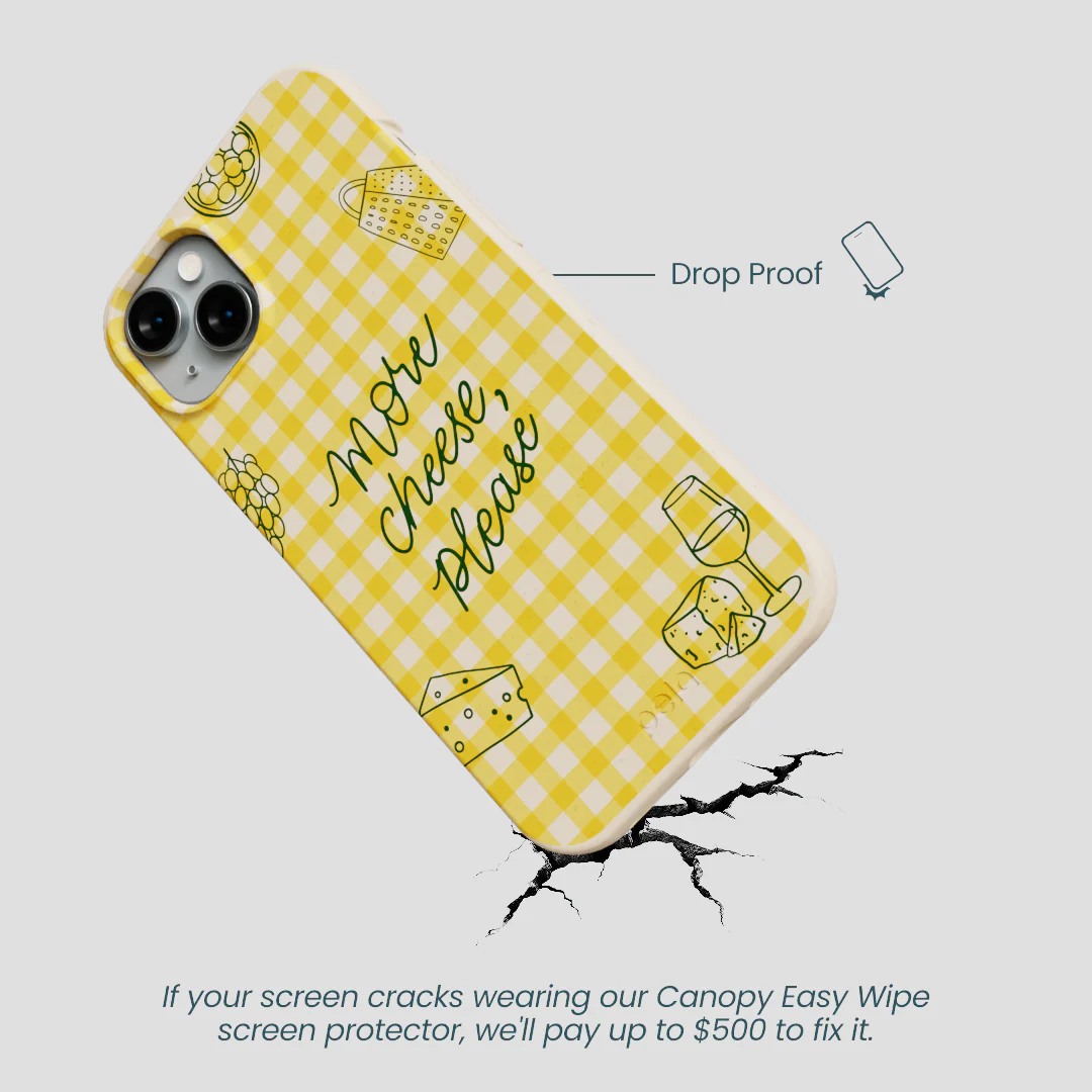 Seashell More Cheese iPhone 14 Plus Case - Image 5