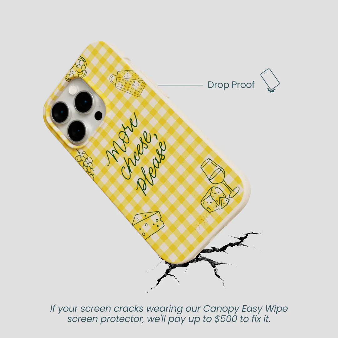 Seashell More Cheese iPhone 14 Pro Case - Image 5