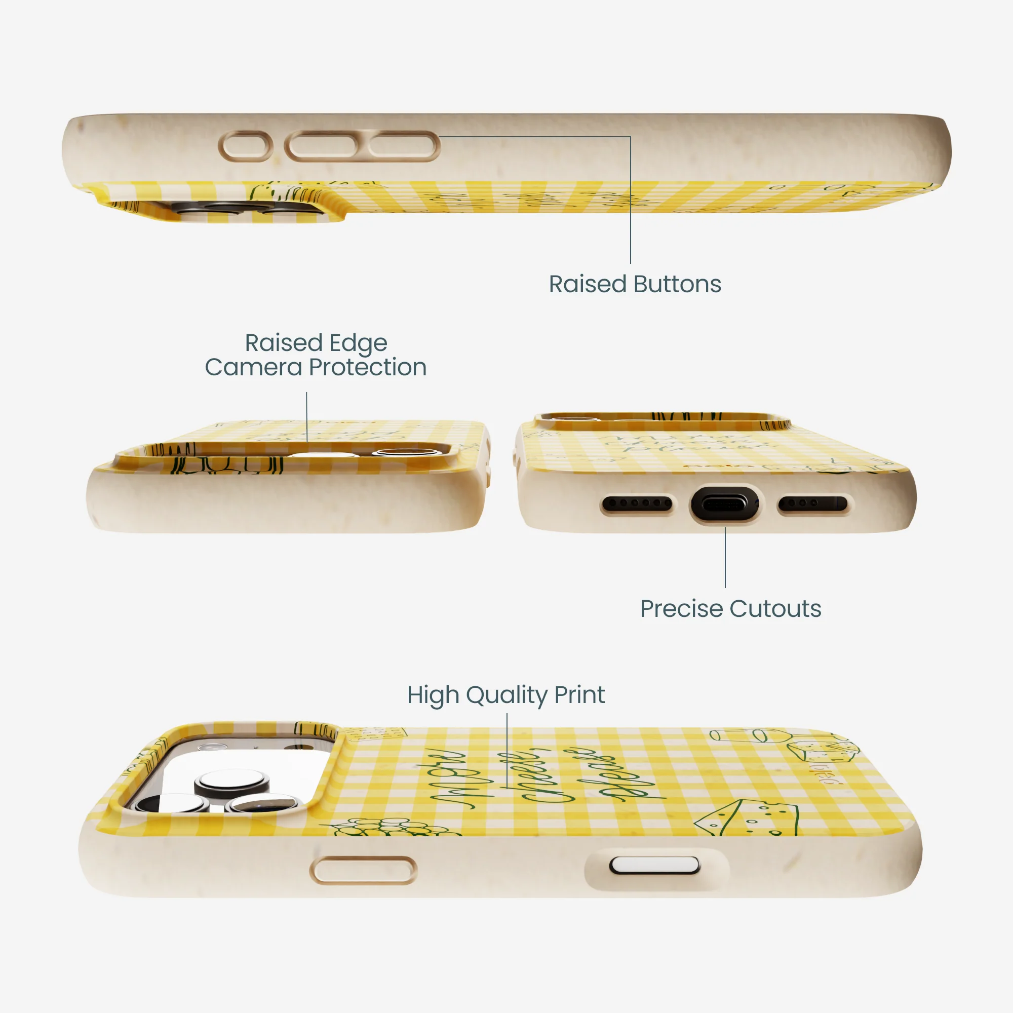 Seashell More Cheese iPhone 17 Pro Max Case - Image 3