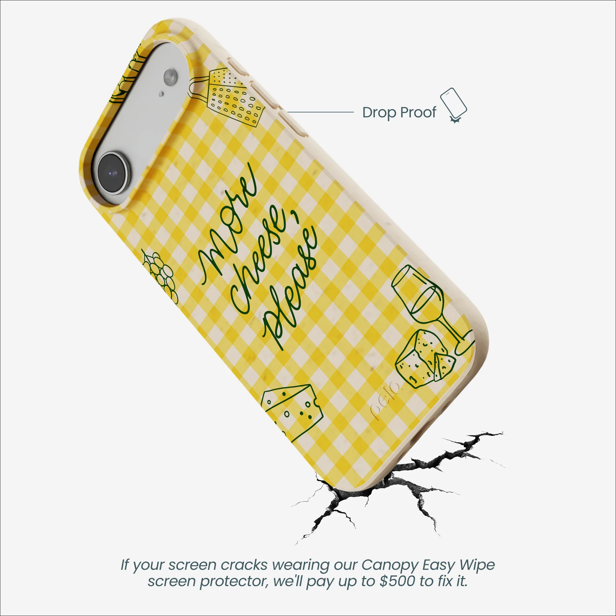 Seashell More Cheese iPhone Air Case - Image 5