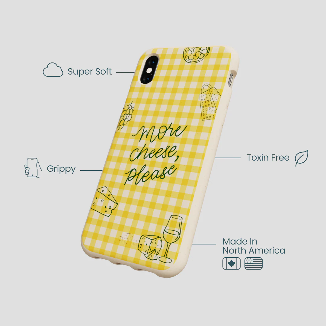 Seashell More Cheese iPhone XR Case - Image 4