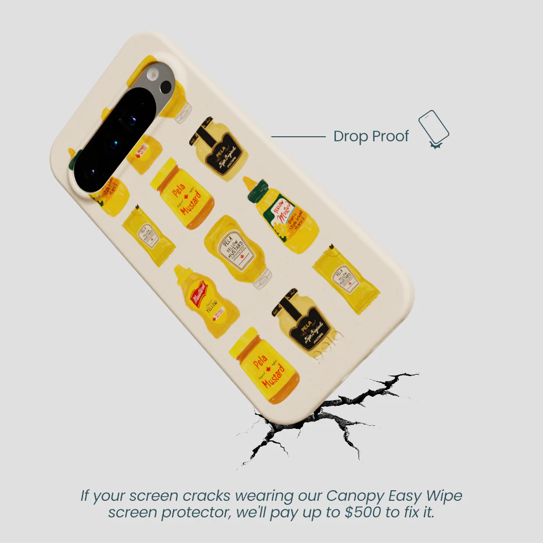 Seashell Mustard Fan Google Pixel 9 Pro XL Case - Image 5