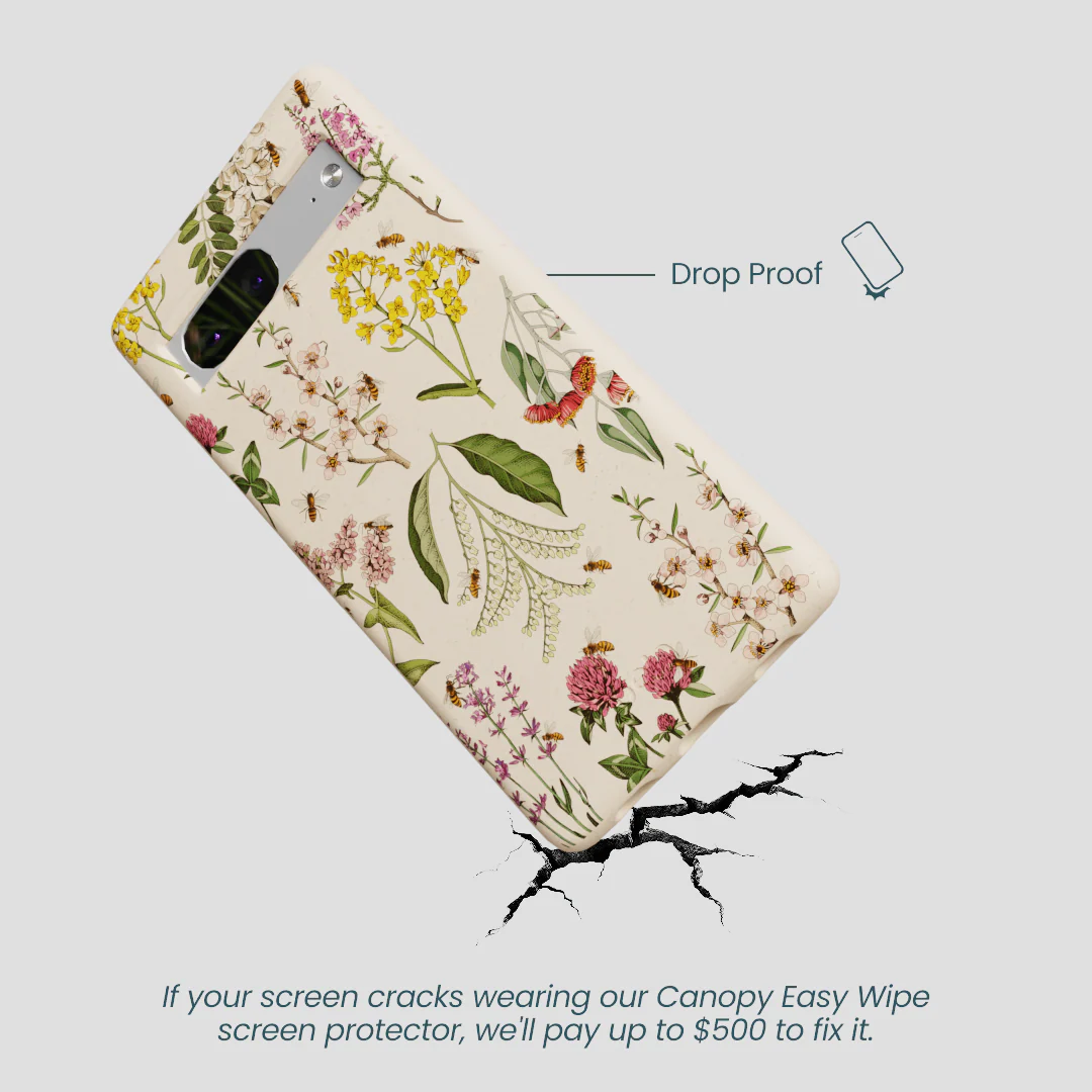 Seashell Nectar and Pollen Google Pixel 7a Case - Image 5