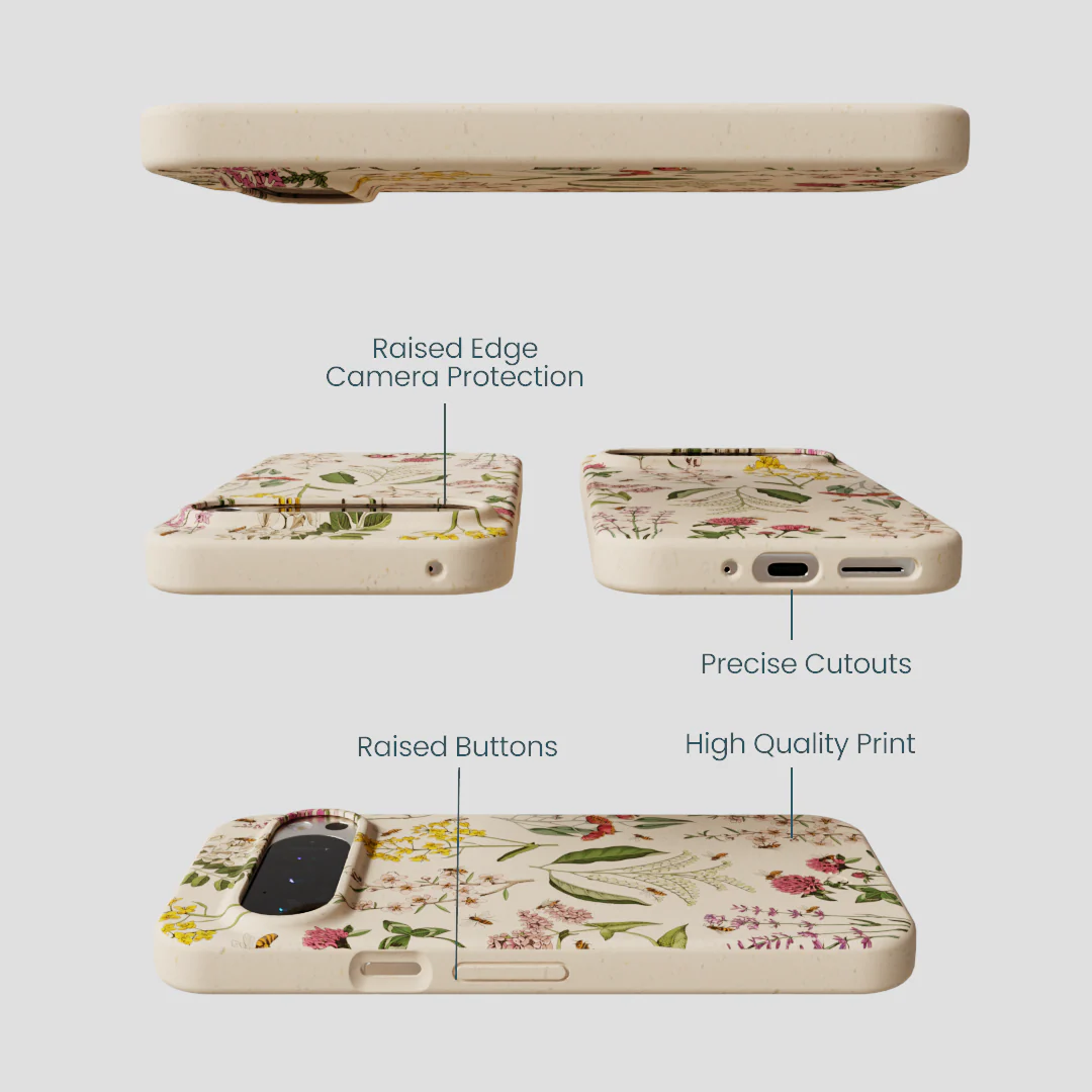 Seashell Nectar and Pollen Google Pixel 9/9 Pro Case - Image 3