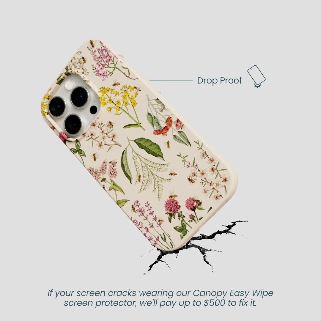 Seashell Nectar and Pollen iPhone 14 Pro Case - Image 5