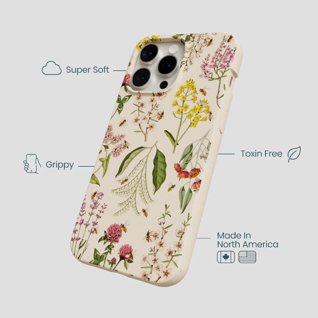 Seashell Nectar and Pollen iPhone 14 Pro Max Case - Image 4