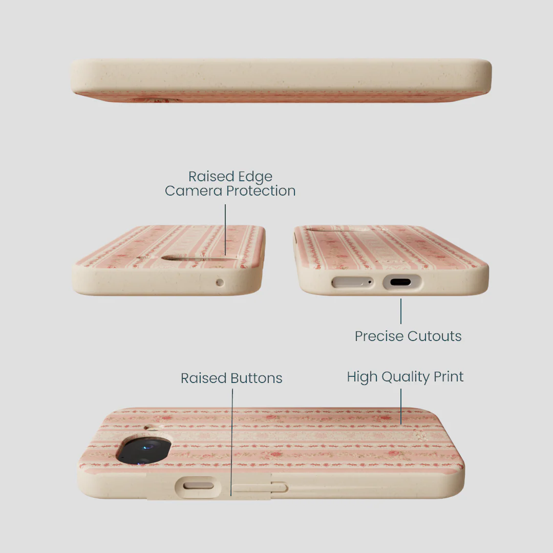 Seashell Opulent Lines Google Pixel 9a Case - Image 3